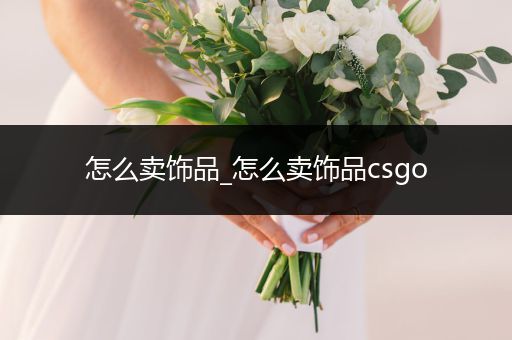 怎么卖饰品_怎么卖饰品csgo